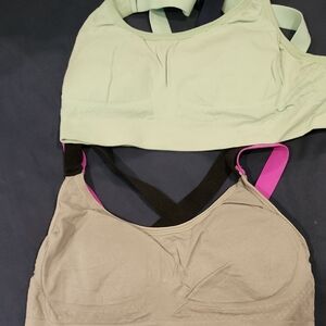 Women's Intimates Set - Mint Green and Beige